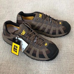 NWT CAT Steel- toe Ergolite work shoe #0362 size 10 Wide Width